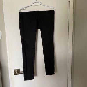 Black Super High Waisted Jeans